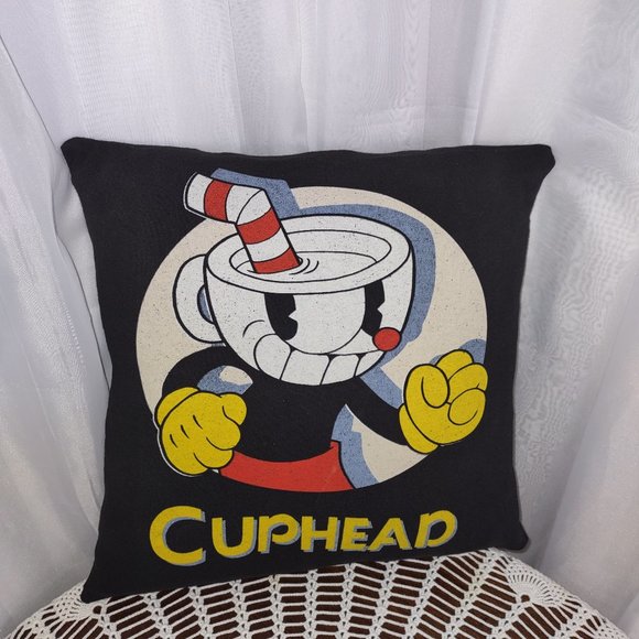 Rag Frog Revival Throw pillow cover  Up-cycled from a T-shirt size 14"x14" - Picture 2 of 4